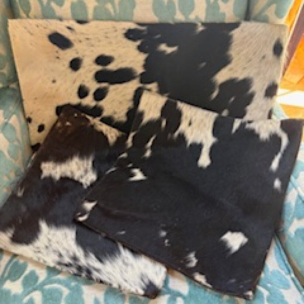 Cow Hide Pillow covers